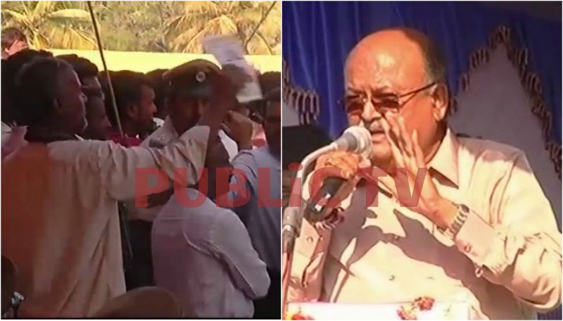 ಬಲು ಮಾತಾಡ್ತಿಯಾ, ಮುಚ್ಚೋ ಬಾಯಿ- ಮಂಡ್ಯದಲ್ಲಿ ಗರಂ ಆದ ಸಾರಿಗೆ ಸಚಿವ