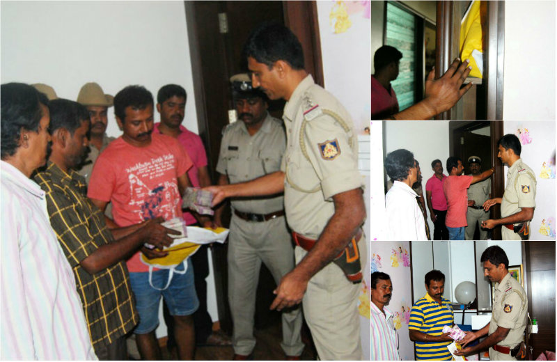 ಮನೆಯ ಮುಖ್ಯದ್ವಾರದಲ್ಲೇ ಸೇಫ್ಟಿ ಸೆನ್ಸರ್ ಲಾಕರ್ – ಒಳಗಡೆ ಸಿಕ್ತು ಬರೋಬ್ಬರಿ 20 ಲಕ್ಷ ರೂ.
