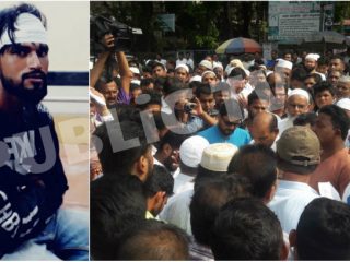 ಕಾರ್ಕಳದಲ್ಲಿ ಹಸಿರು ಬಾವುಟ ಕಿತ್ತು ಮುಸ್ಲಿಂ ವ್ಯಕ್ತಿ ಮೇಲೆ ಹಲ್ಲೆ- ಆರೋಪಿಗಳ ಬಂಧನಕ್ಕೆ ಆಗ್ರಹಿಸಿ ಪ್ರತಿಭಟನೆ