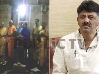 ಸಿಎಂ ಕುರ್ಚಿ ಮೇಲೆ ಕಣ್ಣು?- ಕೊಲ್ಲೂರು ಮೂಕಾಂಬಿಕಾ ಸನ್ನಿಧಿಯಲ್ಲಿ ಡಿಕೆಶಿಯಿಂದ ಶತಚಂಡಿಕಾ ಹೋಮ