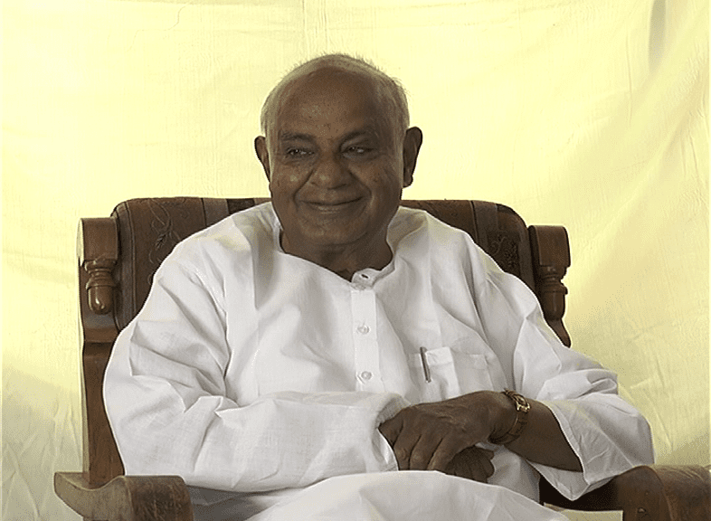 ನಾವು ಮೊದಲು ಕಾಂಗ್ರೆಸ್‍ಗೆ ಸಿಎಂ ಸ್ಥಾನ ಬಿಟ್ಟುಕೊಟ್ಟಿದ್ದೀವಿ: ಹೆಚ್‍ಡಿಡಿ