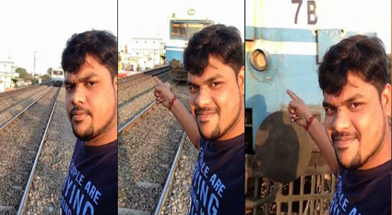 ಕೂಗಿದ್ರೂ ಕೇಳಲಿಲ್ಲ, 1 ನಿಮಿಷ… ಅಂತ ಸ್ಮೈಲ್ ಕೊಟ್ಟು ಸೆಲ್ಫಿಗೆ ನಿಂತ ಯುವಕನಿಗೆ ರೈಲು ಡಿಕ್ಕಿ