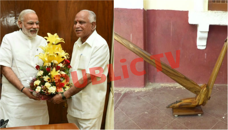 ಬಿಎಸ್‍ವೈಗೆ ಇಂದು 75ರ ಸಂಭ್ರಮ – 4ಕೆ.ಜಿ ತೂಕದ ತೇಗದ ನೇಗಿಲು ನೀಡಿ ಪ್ರಧಾನಿ ಸನ್ಮಾನ