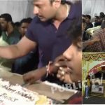 ಸಾರಥಿಗೆ 41ನೇ ಹುಟ್ಟುಹಬ್ಬದ ಸಂಭ್ರಮ- ಅಭಿಮಾನಿಗಳ ಜೊತೆ ಕೇಕ್ ಕತ್ತರಿಸಿ ದರ್ಶನ್ ಸಂಭ್ರಮ