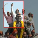 ಧಾರವಾಡದಲ್ಲಿ ಶಿವಾಜಿ ಜಯಂತಿ ಸಂಭ್ರಮಾಚರಣೆ – ಗಾಳಿಯಲ್ಲಿ ಗುಂಡು ಹಾರಿಸಿದ ಮುಖಂಡ