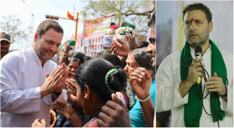 ಒಂದೇ ದಿನದಲ್ಲಿ 5 ವಿಧಾನಸಭಾ ಕ್ಷೇತ್ರಗಳಲ್ಲಿ ರಾಹುಲ್ ಗಾಂಧಿ ಪ್ರವಾಸ