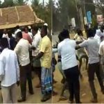 `ಮನೆಮನೆಗೆ ಕುಮಾರಣ್ಣ’ ವೇಳೆ ಗ್ರಾಮಸ್ಥರ ಜೊತೆ ಜೆಡಿಎಸ್ ಕಾರ್ಯಕರ್ತರ ಮಾರಾಮಾರಿ