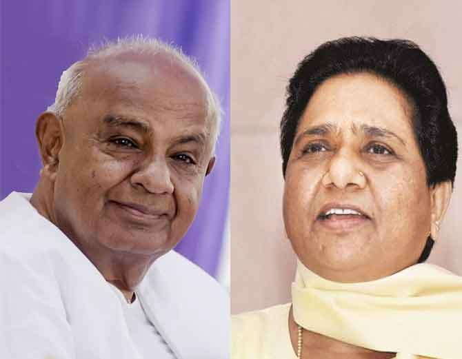 ಬಿಎಸ್‍ಪಿ ಜೊತೆ ಜೆಡಿಎಸ್ ಮೈತ್ರಿ- ಈ ಕ್ಷೇತ್ರಗಳಲ್ಲಿ ಬಿಎಸ್‍ಪಿ ಸ್ಪರ್ಧೆ