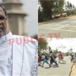 ಸಿಎಂ ಬರ್ತಾರೆ ಅಂತ ಹಂಪ್ಸ್ ನೆಲಸಮ- ರಸ್ತೆ ದಾಟಲು ಶಾಲಾ ಮಕ್ಕಳ ಪರದಾಟ