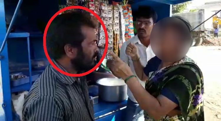 ವಿಡಿಯೋ: ಫೋನ್ ಮಾಡಿ ಅವಾಚ್ಯ ಪದಗಳಿಂದ ನಿಂದಿಸುತ್ತಿದ್ದವನಿಗೆ ಮಹಿಳೆಯಿಂದ ಧರ್ಮದೇಟು