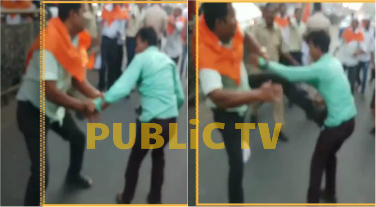 ಪ್ರತ್ಯೇಕ ಧರ್ಮಕ್ಕೆ ಒಪ್ಪಿಗೆ – ವೀರಶೈವ, ಲಿಂಗಾಯತ ಕಾರ್ಯಕರ್ತರ ನಡುವೆ ಮಾರಾಮಾರಿ