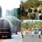 ಟ್ಯಾಕರ್ ನಿಂದ ಅನಿಲ ಸೋರಿಕೆ: ಮಂಗಳೂರು- ಚಾರ್ಮಾಡಿ ಸಂಚಾರ ಸ್ಥಗಿತ