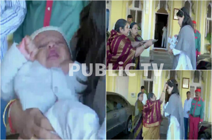 ನಾಮಕರಣ ಮುಗಿಸಿ ಬಂದ ಯದುವೀರ್ ದಂಪತಿ, ಆದ್ಯವೀರ್ ಗೆ ಮೈಸೂರು ಅರಮನೆಯಲ್ಲಿ ಅದ್ಧೂರಿ ಸ್ವಾಗತ!