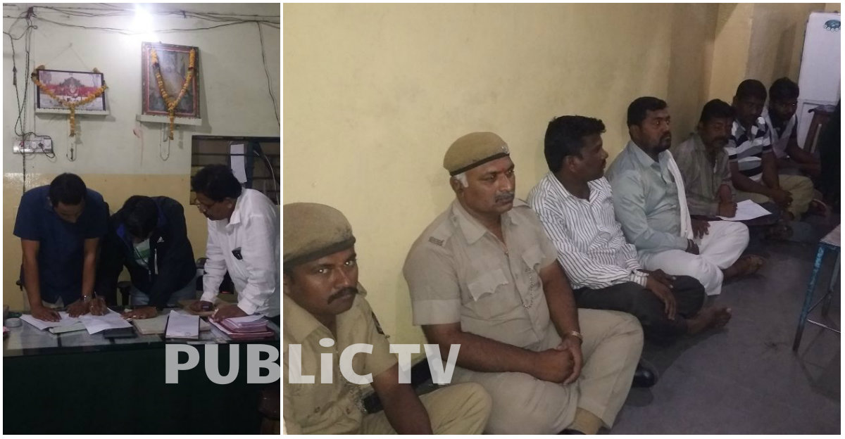 ಝಳಕಿ ಚೆಕ್‍ ಪೋಸ್ಟ್ ಮೇಲೆ ಎಸಿಬಿ ದಾಳಿ – RTO ಅಧಿಕಾರಿ ಸೇರಿ 8 ಮಂದಿ ಅರೆಸ್ಟ್