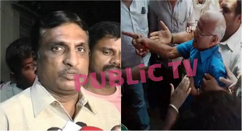 ಎನ್‍ಆರ್ ರಮೇಶ್‍ಗೆ ಟಿಕೆಟ್ ಸಿಗದ್ದಕ್ಕೆ ಪೆಟ್ರೋಲ್ ಸುರಿದುಕೊಂಡು ಆತ್ಮಹತ್ಯೆಗೆ ಯತ್ನಿಸಿದ ಅಭಿಮಾನಿ!