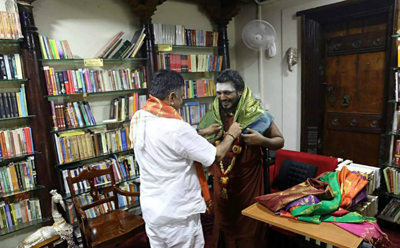 ಬಿಡದಿ ಆಶ್ರಮಕ್ಕೆ ಭೇಟಿ ನೀಡಿದ್ದು ಯಾಕೆ: ಡಿಕೆಶಿ ಹೇಳ್ತಾರೆ ಓದಿ