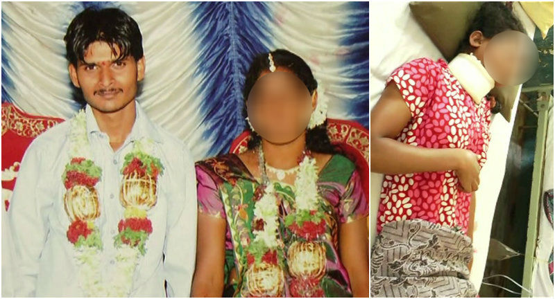 ಪತ್ನಿಯ ಗುಪ್ತಾಂಗಕ್ಕೆ ಒದ್ದು, ಚಾಕು ಇರಿದ ಪತಿ