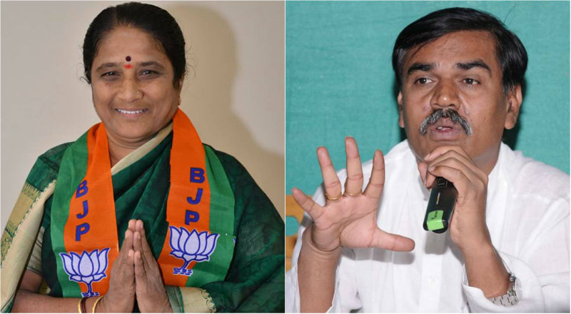 ನಡಹಳ್ಳಿ ಸೋಲಿಸುವುದೇ ನನ್ನ ಗುರಿ-ಬಿಜೆಪಿ ಟಿಕೆಟ್ ವಂಚಿತೆ ಮಂಗಳಾದೇವಿ