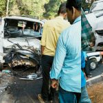 ಇನ್ನೋವಾ, ಓಮ್ನಿ ಮುಖಾಮುಖಿ ಡಿಕ್ಕಿ – ತಾಯಿ-ಮಗ ದುರ್ಮರಣ, ಆರು ಮಂದಿ ಗಂಭೀರ