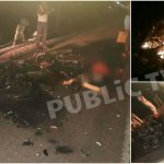 2 ಬೈಕ್ ಗಳು ಮುಖಾಮುಖಿ ಡಿಕ್ಕಿ – ಮೂವರು ಸಜೀವ ದಹನ, ಇಬ್ಬರ ದುರ್ಮರಣ