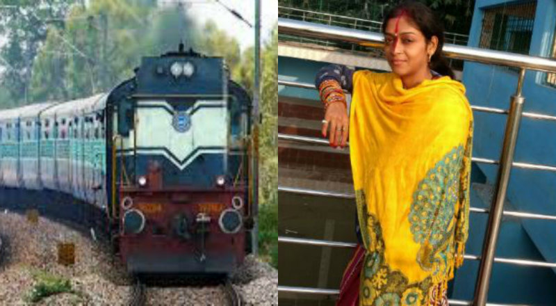 ಚಲಿಸುತ್ತಿದ್ದ ರೈಲಿನ ಮುಂದೆ ಪತ್ನಿಯನ್ನ ತಳ್ಳಿದ ಪತಿ
