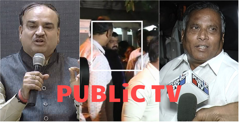 ನನ್ನ ಮುಂದೆ ನಿಲ್ಬೇಡ, ಹೊಡೆದ್ ಬಿಡ್ತೀನಿ – ಅನಂತ್ ಕುಮಾರ್ ಆಪ್ತ ವಿರುದ್ಧ ಸೋಮಣ್ಣ ಕೆಂಡಾಮಂಡಲ
