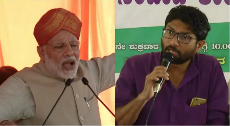 ಮೋದಿ ಕಾರ್ಯಕ್ರಮದಲ್ಲಿ ಕುರ್ಚಿಗಳನ್ನು ತೂರಾಡಿ ಗದ್ದಲವೆಬ್ಬಿಸಿ: ಜಿಗ್ನೇಶ್ ಮೇವಾನಿ