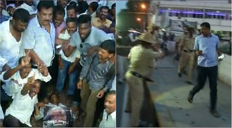 ಮುಂದುವರಿದ ಬಿಜೆಪಿ ಕಾರ್ಯಕರ್ತರ ಆಕ್ರೋಶ – ಮೈಸೂರಲ್ಲಿ ಮತ್ತೊಮ್ಮೆ ಲಾಠಿ ಚಾರ್ಜ್