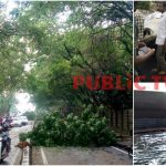ಅಬ್ಬರಿಸಿದ ಮಳೆಗೆ ತತ್ತರಿಸಿದ ಸಿಲಿಕಾನ್ ಸಿಟಿ – ನೆಲಕ್ಕುರುಳಿದ ಮರಗಳು, ನೀರು ತುಂಬಿದ ಬಸ್ ಸ್ಟ್ಯಾಂಡ್