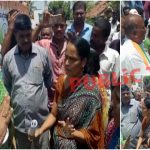 ಬಾಯಾರಿದಾಗ ನೀರು ಕೊಡಲಿಲ್ಲ, ಈಗ್ಯಾಕೆ ಬಂದ್ರಿ?- ಸಚಿವೆ ಗೀತಾ ಮಹದೇವಪ್ರಸಾದ್ ವಿರುದ್ಧ ಮಹಿಳೆಯರು ಕಿಡಿ