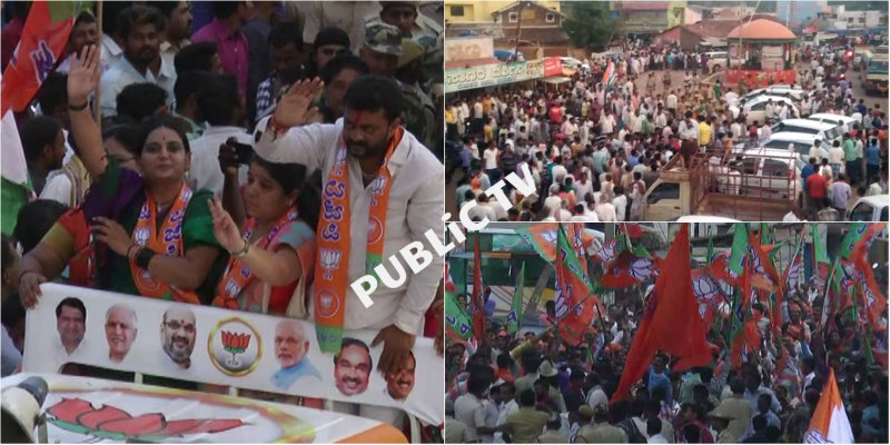 ನಟಿ ಶೃತಿ ಪ್ರಚಾರದ ವೇಳೆ ಆತಂಕದ ವಾತಾವರಣ ನಿರ್ಮಾಣ