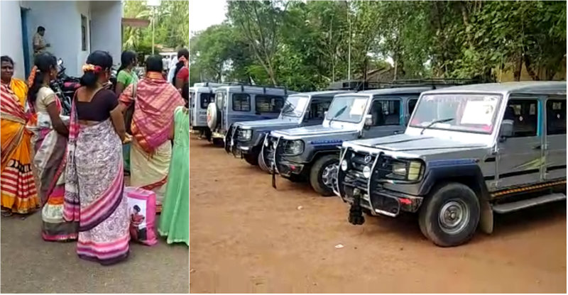 ಮದ್ವೆ ಇತರೆ ಕೆಲಸಗಳಿಗೆ ಹೊರಟ್ಟಿದ್ದ 20 ಕ್ರೂಸರ್ ವಶಕ್ಕೆ ಪಡೆದ RTO ಅಧಿಕಾರಿಗಳು!