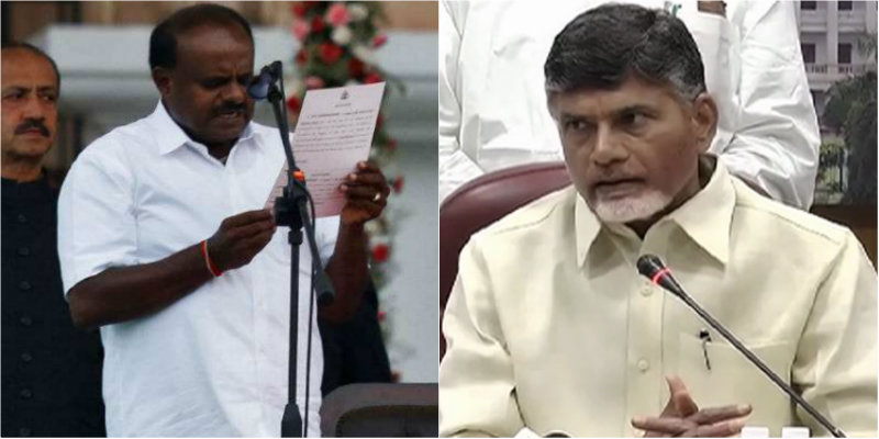 ಎಚ್‍ಡಿಕೆ ಪ್ರಮಾಣವಚನಕ್ಕೆ ದುಬಾರಿ ವೆಚ್ಚ – ರಾಜ್ಯ ಸರ್ಕಾರಕ್ಕೆ ಲೆಕ್ಕ ಕೇಳಿದ್ರು ಆಂಧ್ರ ಸಿಎಂ