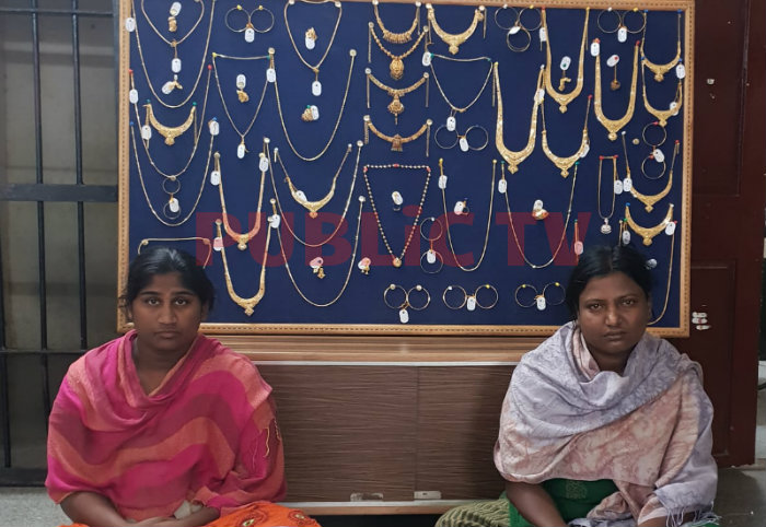 ಬೆಂಗ್ಳೂರಲ್ಲಿದ್ದ ಐನಾತಿ ಕಳ್ಳಿಯರಿಬ್ಬರ ಬಂಧನ