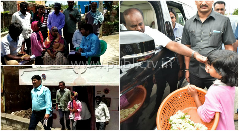 ಬಾಲಕಿಯ ಕಷ್ಟ ಆಲಿಸಿದ್ದ ಸಿಎಂ ಎಚ್‍ಡಿಕೆ -ಇಂದು ತಹಶೀಲ್ದಾರ್ ಶಬಾಬ್ತಾಜ್ ಮನೆಗೆ ಭೇಟಿ