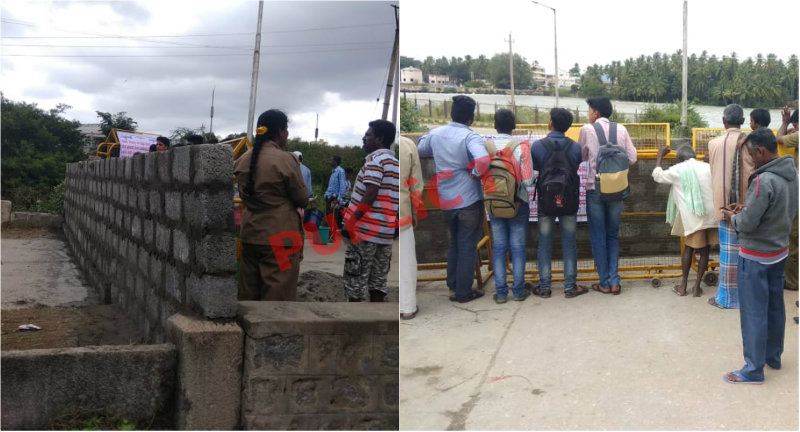 ಕೆಆರ್‌ಎಸ್‌ನಿಂದ ಭಾರೀ ಪ್ರಮಾಣದ ನೀರು ಬಿಡುಗಡೆ- ವೆಲ್ಲೆಸ್ಲಿ ಸೇತುವೆ ಮುಳುಗುವ ಭೀತಿ