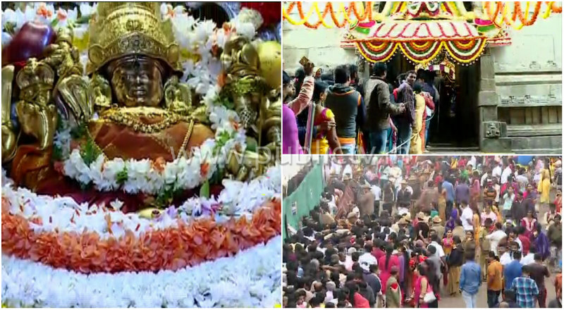 ಕೊನೆಯ ಆಷಾಢ ಮಾಸ – ಚಾಮುಂಡಿಗೆ ವಿಶೇಷ ಪೂಜೆ