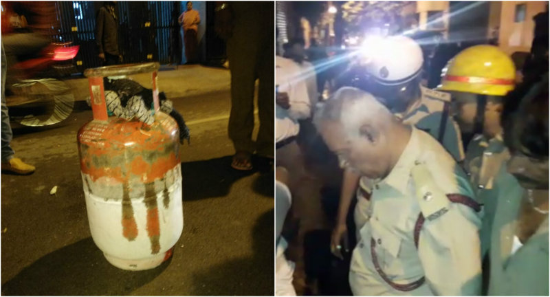 ಬೆಂಗ್ಳೂರಲ್ಲಿ ಸಿಲಿಂಡರ್ ಸ್ಫೋಟ: ಮಗು ಸೇರಿ ಮೂವರಿಗೆ ಗಂಭೀರ ಗಾಯ