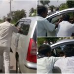ಶಾಸಕ ಡಾ.ಯತೀಂದ್ರ ಸಿದ್ದರಾಮಯ್ಯ ಕಾರಿಗೆ ಕೈ ಕಾರ್ಯಕರ್ತರಿಂದ ಮುತ್ತಿಗೆ