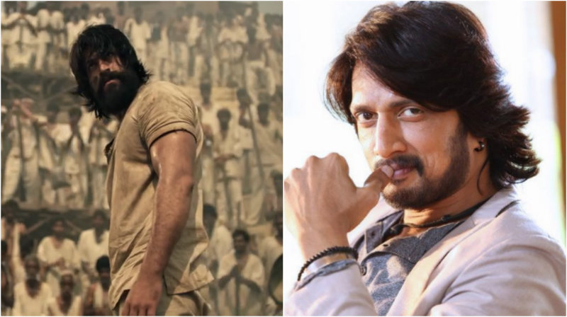 ಕೆಜಿಎಫ್‍ನದ್ದು ಲಾವಾರಸ ಉಕ್ಕಿದಂಥಾ ಖದರಿನ ಟ್ರೈಲರ್ ಅಂದ್ರು ಕಿಚ್ಚ!
