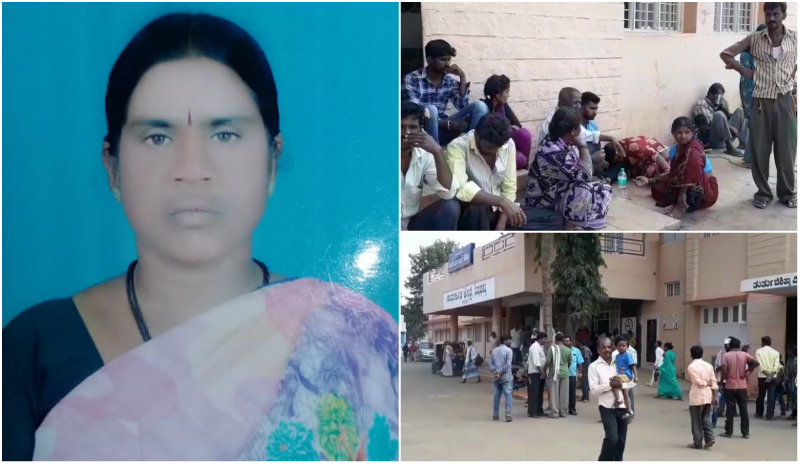 ಸನಿಕೆಯಿಂದ ತಲೆಗೆ ಹೊಡೆದು ಮಹಿಳೆಯನ್ನ ಕೊಂದ ಯುವಕ