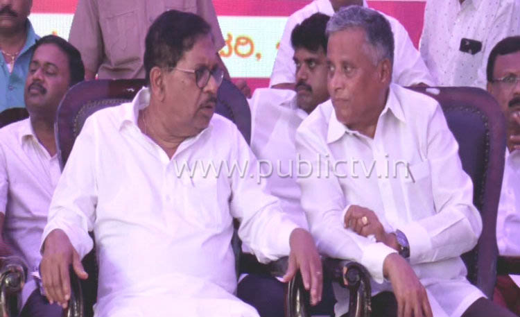 ಅದೃಷ್ಟ ಒಲಿದರೆ ಬಿಎಸ್‍ವೈ, ಪರಮೇಶ್ವರ್ ಕೂಡ ಸಿಎಂ ಆಗಬಹುದು: ವಿ ಸೋಮಣ್ಣ