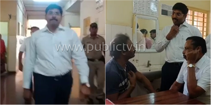 ತಂದೆಗೆ ಜಿಲ್ಲಾಸ್ಪತ್ರೆಯಲ್ಲಿ ಚಿಕಿತ್ಸೆ ಕೊಡಿಸಿದ ಬಾಗಲಕೋಟೆ ಜಿಲ್ಲಾಧಿಕಾರಿ