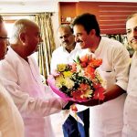 ಮೈತ್ರಿ ನಾಯಕರಲ್ಲಿ ಮುಗಿಯದ ಹಗ್ಗಜಗ್ಗಾಟ – ದೇವೇಗೌಡ್ರನ್ನು ಭೇಟಿಯಾದ್ರು ವೇಣುಗೋಪಾಲ್