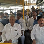 KSRTC ಬಸ್ಸಿನಲ್ಲಿ ಸಚಿವ ಶಿವಶಂಕರ ರೆಡ್ಡಿ ಪ್ರಯಾಣ
