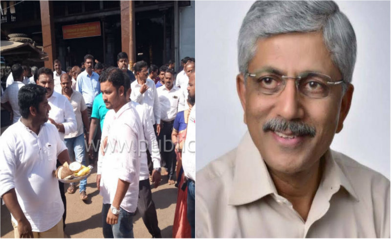 ಟಿಕೆಟ್‍ಗಾಗಿ ಕೃಷ್ಣ ಮುಖ್ಯಪ್ರಾಣ – ಈಶ್ವರನ ಮೊರೆ ಹೋದ ಜಯಪ್ರಕಾಶ್ ಹೆಗ್ಡೆ ಬೆಂಬಲಿಗರು