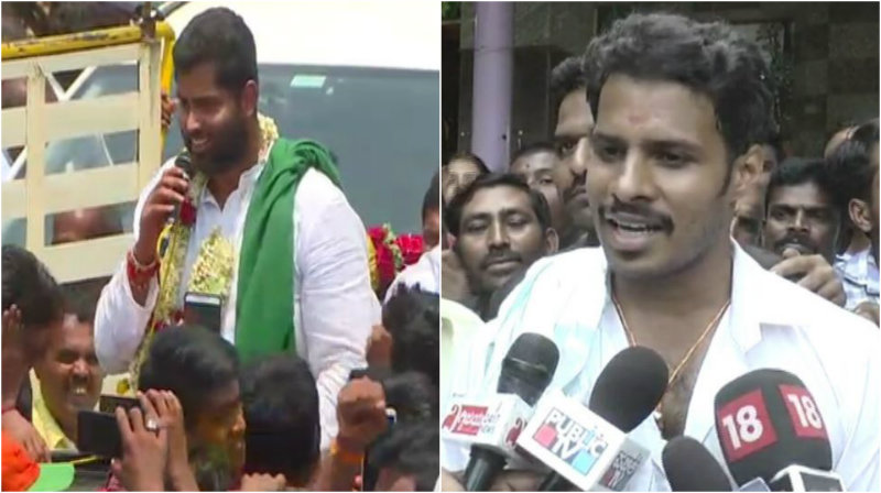 ‘ಯಾರನ್ನೋ ಮದ್ವೆಯಾಗಿ ಮಂಡ್ಯ ಅಳಿಯನಾಗ್ಬೇಕಿಲ್ಲ, ನಾನು ಮಂಡ್ಯದ ಮಗ’ ಅಭಿ ಹೇಳಿಕೆಗೆ ನಿಖಿಲ್ ಟಾಂಗ್