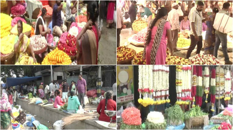 ಇಂದು ಮಹಾಶಿವರಾತ್ರಿ ಹಬ್ಬದ ಸಂಭ್ರಮ- ಬೆಲೆ ಏರಿಕೆ ನಡುವೆಯೂ ಮಾರುಕಟ್ಟೆಯಲ್ಲಿ ಭರ್ಜರಿ ವ್ಯಾಪಾರ