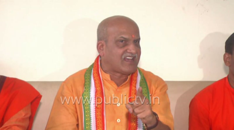 ಮುಂದಿನ ಸಲ ಮೋದಿ ಹೆಸರು ಹೇಳಿದ್ರೆ ಬಾಯಲ್ಲಿ ಬೂಟು ಹಾಕ್ತೀವಿ: ಮುತಾಲಿಕ್