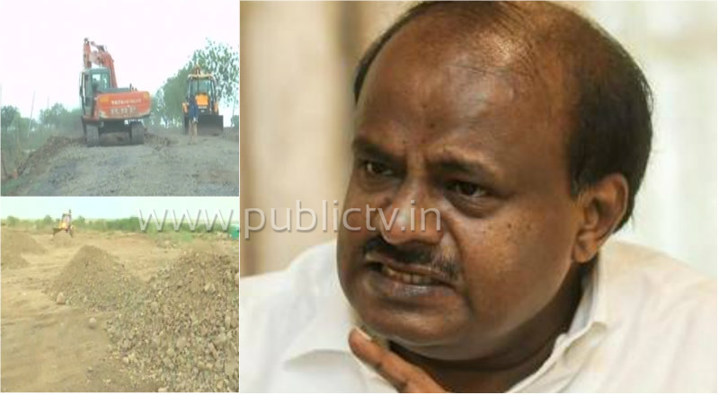 ಕಲಬುರಗಿಯ ಹೇರೂರಿನಲ್ಲಿ ರಸ್ತೆ, ಡಾಂಬರ್ ಭಾಗ್ಯ- ಸಿಎಂ ಗ್ರಾಮ ವಾಸ್ತವ್ಯಕ್ಕೆ ಅದ್ಧೂರಿ ತಯಾರಿ